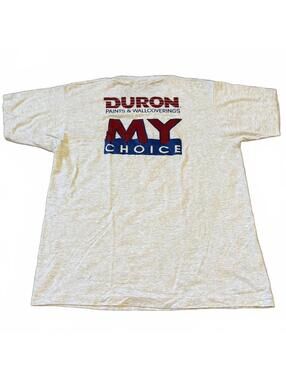Vintage Duron Paints My Choice Tee XL USA Single Stitch Workwear Shirt